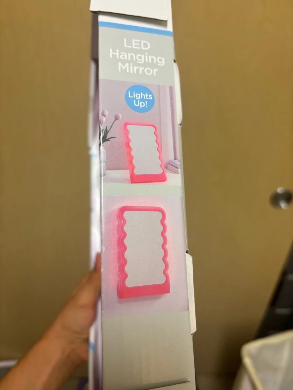 trueliving Pink LED Mirror